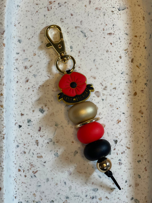Lest We Forget Keyring